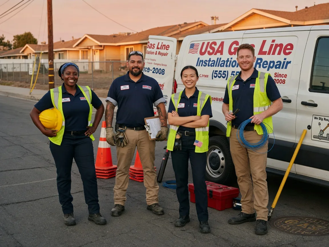 Gas Line Installation company in Lynchburg, OH